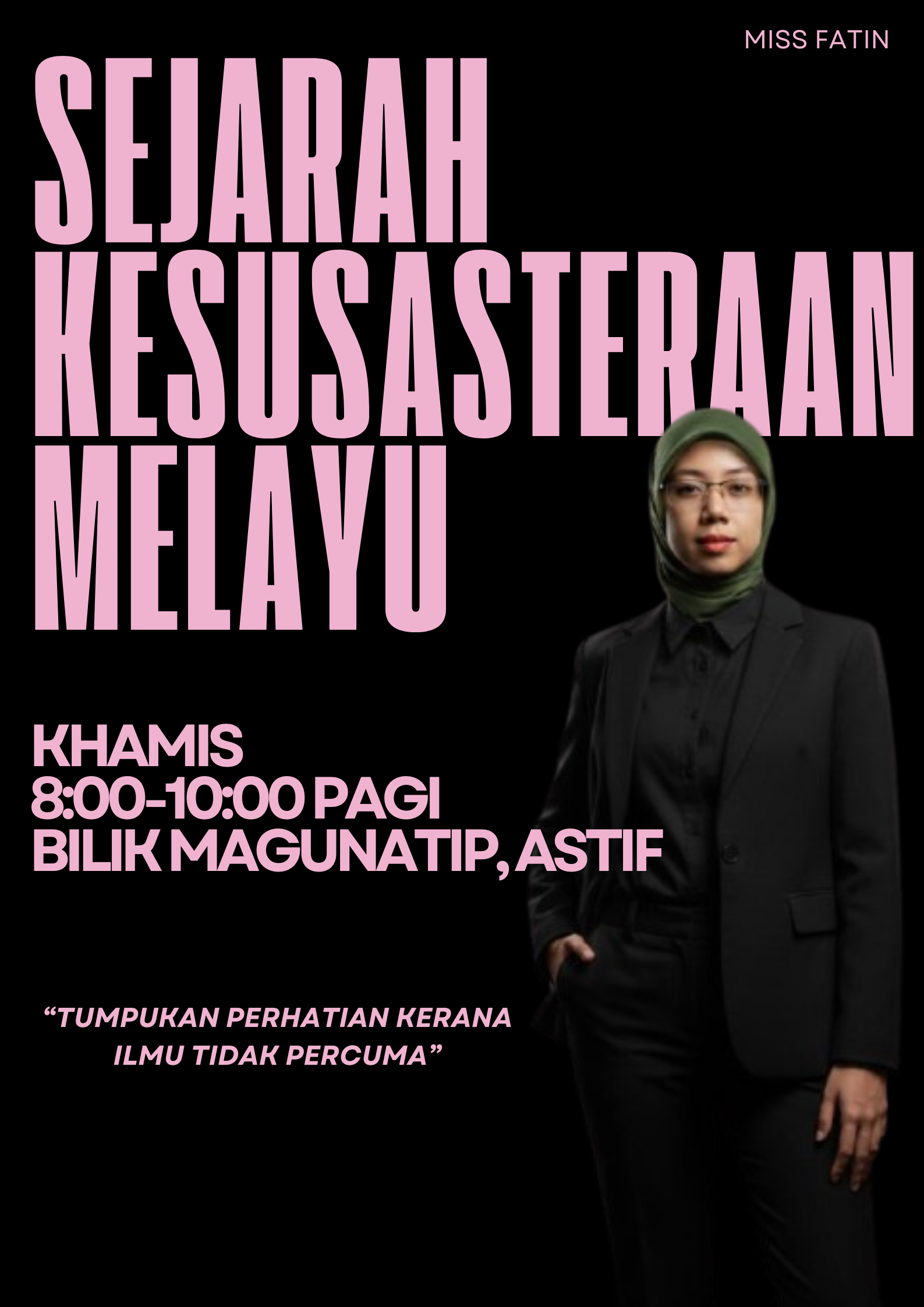 CW10103 SEJARAH KESUSASTERAAN MELAYU [1-2025/2026]