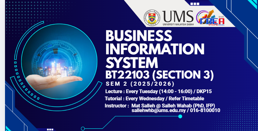 BT22103(SEKSYEN 3) SISTEM MAKLUMAT PERNIAGAAN [2-2025/2026]