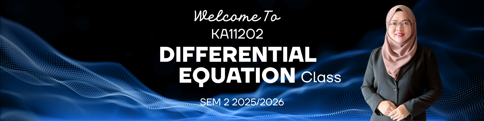KA11202(SEKSYEN 1) DIFFERENTIAL EQUATION [2-2025/2026]