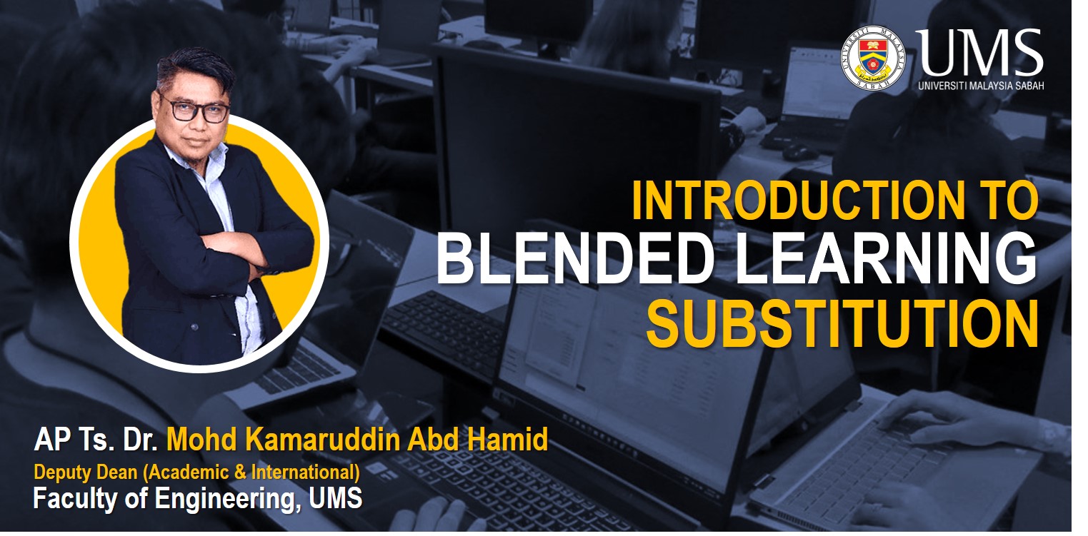 SHARING ON BLENDED LEARNING SUBSTITUTION IMPLEMENTATION