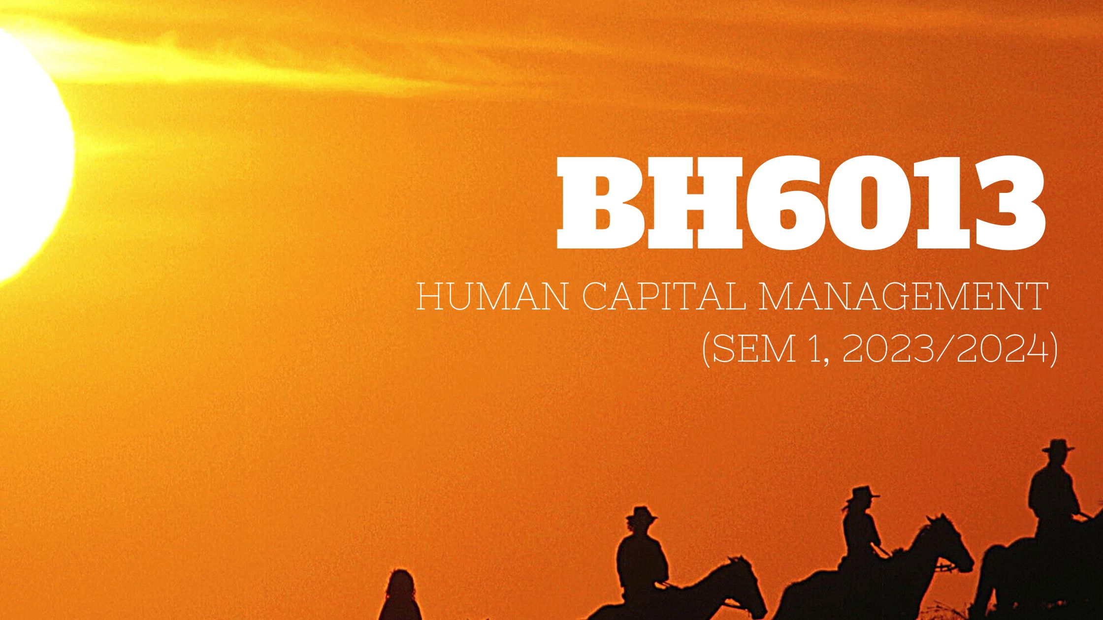 BH6013 HUMAN CAPITAL MANAGEMENT [1-2023/2024]