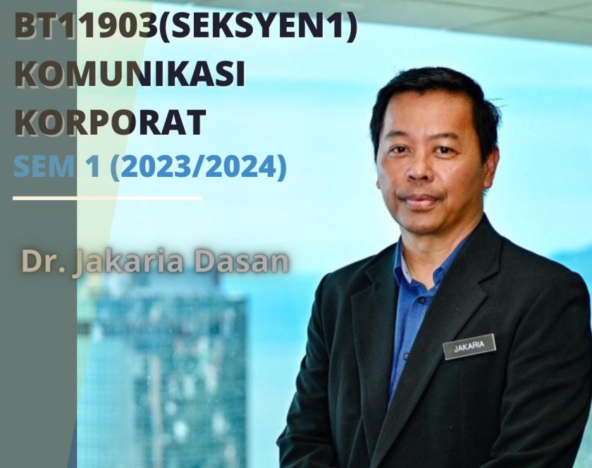 BT11903(SEKSYEN 1)  KOMUNIKASI KORPORAT [1-2023/2024]