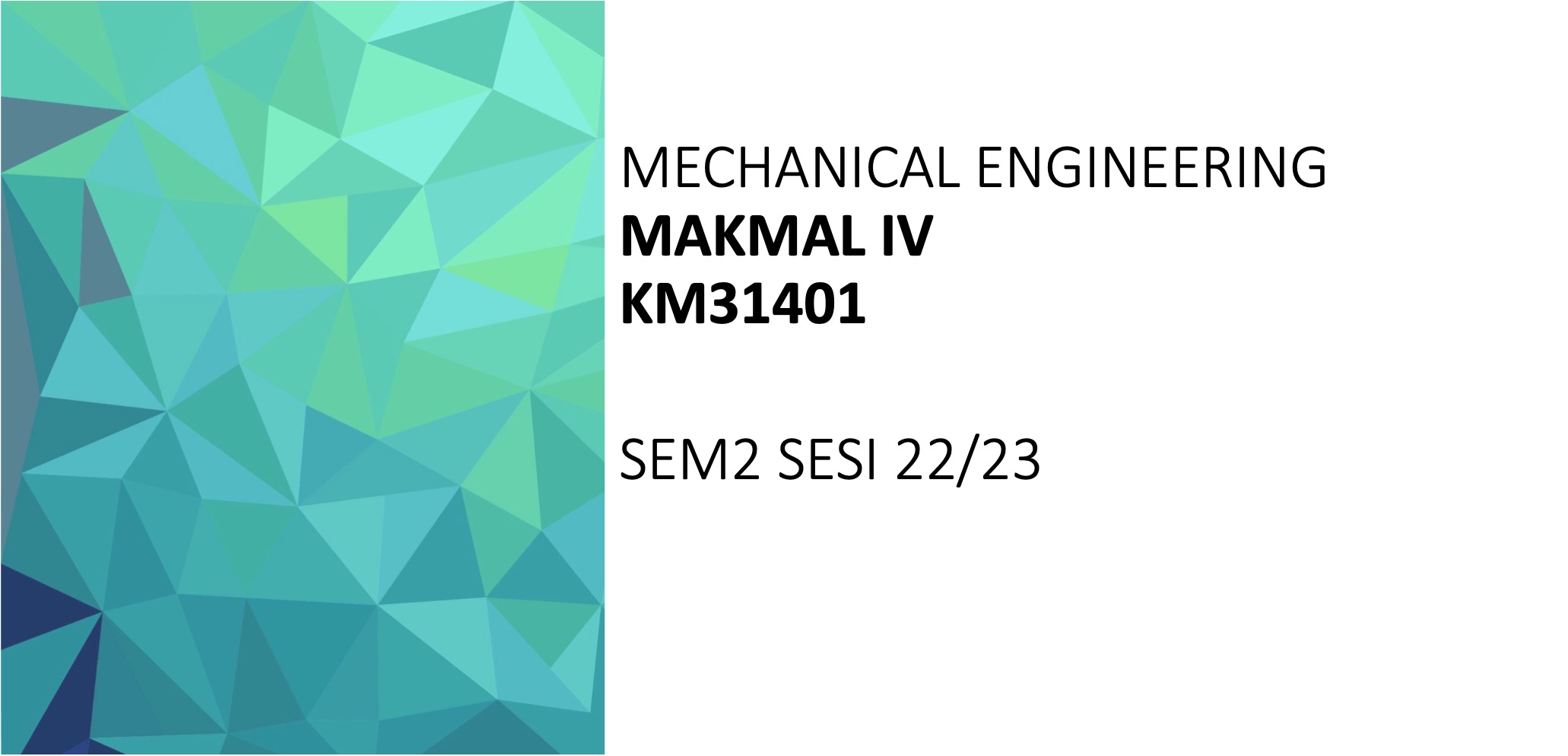 KM31401 LABORATORY IV [2-2022/2023]