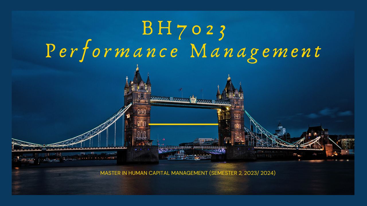 BH7023 PERFORMANCE MANAGEMENT [2-2023/2024]