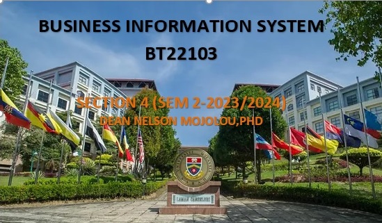 BT22103(SEKSYEN 4) SISTEM MAKLUMAT PERNIAGAAN [2-2023/2024]
