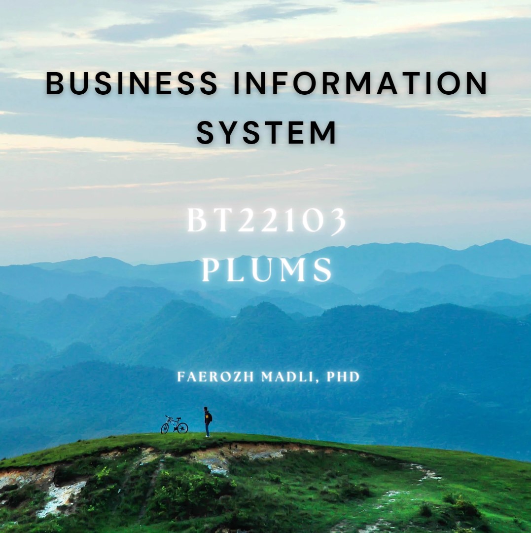BT22103(PLUMS) SISTEM MAKLUMAT PERNIAGAAN [2-2023/2024]